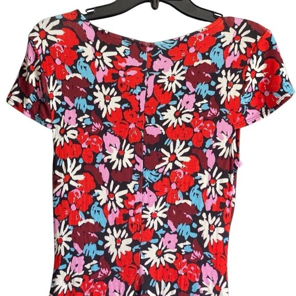 NWT Free People Key To Your Heart Floral Mini Dress. Size Large - Picture 11 of 15